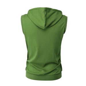 Men Workout Sleeveless <b>Hoodie</b> <b>Lightweight</b> and Breathable Gym <b>Hoodie</b> for Fitness Bodybuilding - Product Image 5