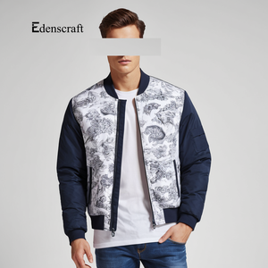 เสื้อแจ็คเก็ตผู้ชายผ้าฝ้าย 100% ปรับแต่งได้ อุ่น น้ำหนักเบา ทนทาน ระบายอากาศได้ดี สวมใส่สบาย เสื้อคลุมฤดูหนาว เป็นมิตรกับสิ่งแวดล้อม ถักทอ - Product Image 3