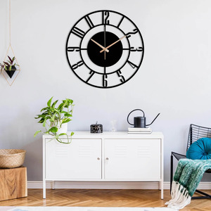 Modern European <b>Wall</b> <b>Clock</b> Luxury Crystal Blue Metal Art for Home Decor <b>Digital</b> Scenic Wedding Creative Living - Product Image 3