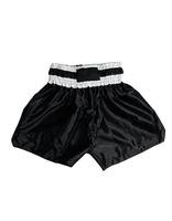 Shorts de Muay Thai et de Kick Boxing décontractés, personnalisés, imprimés, de haute qualité, respirants, en polyester lavé, à taille élastique, couleur unie