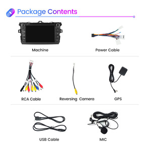 MEKEDE Android voiture multimédia stéréo GPS Navigation voiture-play unité principale pour 8 pouces <span class=keywords><strong>Toyota</strong></span> Corolla <span class=keywords><strong>Auris</strong></span> E150 2007-2011 - Product Image 6