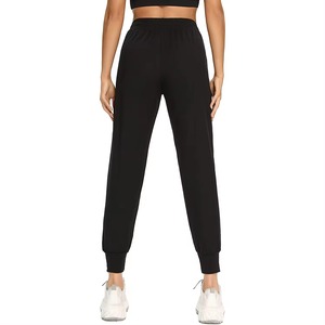 Personnalisable Gym Yoga Sportswear Femmes XL Taille Soie Polaire Terry Coton 2 Pièces Ensemble Dentelle Logo Hiver-Joggers Soutien-Gorge Pantalon De Survêtement - Product Image 4