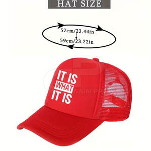 Gorra de Camionero Duradera y de Buena Calidad, con Malla Transpirable en la Parte Trasera, Ajustable, Perfecta para Actividades al Aire Libre, Estilo Casual - Product Image 4