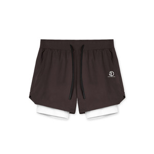 Short de sport pour homme Short d'entraînement double couche à séchage rapide - Product Image 2