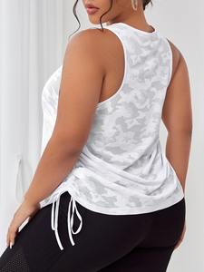 Camiseta sin mangas de algodón para mujer, camiseta informal de verano, camiseta suave transpirable, básica para todos los días - Product Image 3