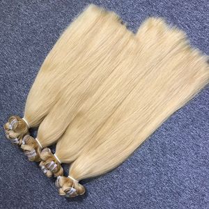 Cheveux naturels vierges de haute qualité une trame plate droite de donneur 100% extension de cheveux bruts pour les femmes - Product Image 2