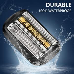 Afeitadora Eléctrica Mini MTI para Hombre, Afeitadora Corporal de Doble Cuchilla con Cabezal de Repuesto Impermeable IPX7 para Uso Facial, Color Negro - Product Image 4