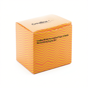 CreaBox PB-060 Personalized Paper & Media Merchandising Display <b>Box</b> - Product Image 2