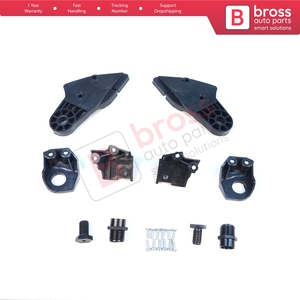 Support de fixation de phare BHL514+BHL515, jeu de languettes de réparation côté gauche et droit pour Mercedes Classe C W204 S204 C204 2007-2014 CL203 A20482011 - Product Image 2