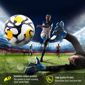 ลูกฟุตบอลแบบใหม่ปี 2024 คุณภาพดีที่สุด ผลิตโดยโรงงานผลิตลูกฟุตบอลตามสั่ง รับผลิตลูกฟุตบอลพร้อมโลโก้ตามสั่ง ผู้จัดจำหน่ายลูกฟุตบอล - Product Image 5