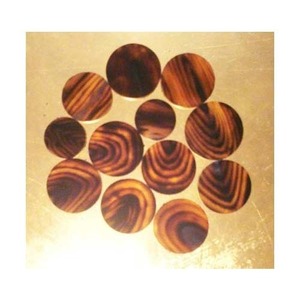 Botones de Cuerno de Búfalo Tallados a Mano en India, Color Negro y Tigre, Artesanía Natural, Duraderos - Product Image 6