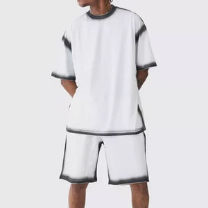 Nueva Tendencia al por Mayor, Camiseta de Verano para Hombre, Personalizada con Logotipo, Ligera, Holgada, de Algodón/Poliéster, de Secado Rápido, Transpirable, con Hombros Caídos - Product Image 4