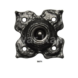 Hot Bán Đen Sắt Hình Vuông Đẩy Nút Chuông Cửa Trang Trí Treo Tường Chuông Cửa Cho Nhà Phổ Cửa Nhà Để Xe - Product Image 2