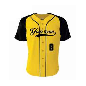 Uniformes d'équipe boutonnés authentiques à fines rayures et maillot de baseball personnalisé vente en gros en polyester cousu par sublimation pour hommes jeunes - Product Image 1