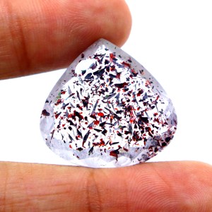 พลอยอเมทิสต์เจียระไนแบบเหลี่ยมเพชรพลอยเจียระไนแบบซุปเปอร์เจ็ดพลอยอัญมณีอัญมณีเจียระไนแบบธรรมชาติพลอยเทียมเจ็ดชิ้น - Product Image 1