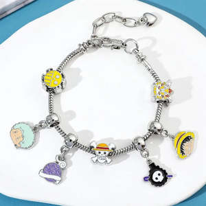 สร้อยข้อมือแฟชั่นลูกปัดเครื่องรางวันพีซ - Product Image 2