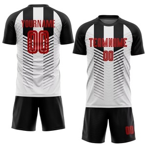 Vêtements de sport personnalisés pour hommes, uniforme d'entraînement de football à manches courtes, nouveau design, respirant, coupe-vent, tissu 100% polyester, vente en gros - Product Image 4