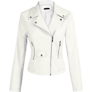 Chaqueta de cuero genuino para mujer Logotipo personalizado de alta calidad Chaquetas de cuero para damas al aire libre Superventas al por mayor - Product Image 1