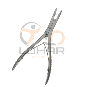 Ruskin Bone Rongeur Forceps Coudé Pour Usage Chirurgical Acier inoxydable fait rongeur forceps - Product Image 6