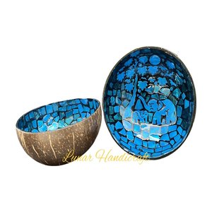 Cuencos lacados de cáscara de coco ecológicos de alta calidad directamente de Vietnam - Product Image 3