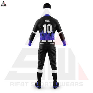 เสื้อเบสบอลแห้งเร็วพิมพ์โลโก้ตามสั่ง สำหรับทุกเพศ คุณภาพสูง ราคาขายส่ง บริการผลิตเสื้อเบสบอลแบบ OEM - Product Image 6