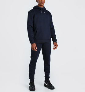 Ensemble pantalon de survêtement et sweat à capuche personnalisé 100% coton Ensemble de survêtement personnalisé Design vierge Survêtement pour hommes de haute qualité - Product Image 1