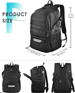 Basketball Backpack with Ball Compartment Rucksack Sports Equipment Bag for Basketball Bags for Unisex - Product Image 6