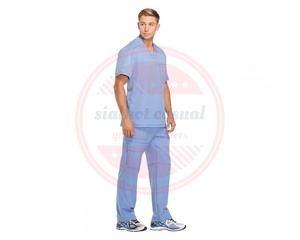 <b>Scrubs</b> Short Sleeve Medical <b>Nursing</b> Men's <b>Scrub</b> Sets\Medical Hospital <b>Nursing</b> <b>Scrub</b> Men Uniforms for Sale - Product Image 2