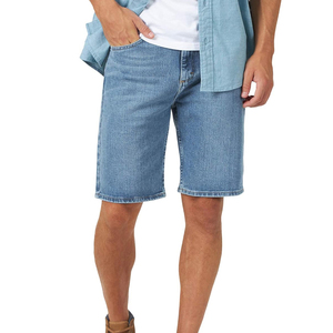 Vente en gros de shorts cargo en denim 100% coton pour hommes, nouveau style, impression personnalisée, logo solide et écologique - Product Image 4