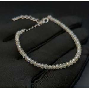 AAA+ High Quality White Diamond <b>Bracelet</b> Clear White Diamond <b>Beads</b> Elegant Diamond <b>Bracelets</b> & Bangles - Product Image 2