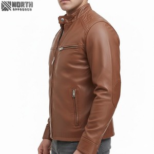 Chaqueta Bomber Personalizada para Hombre, de Invierno, Camuflaje, Cuero, Impermeable, Transpirable, con Cierre de Cremallera, Opciones de Tallas Grandes - Product Image 3