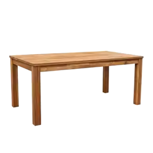 Table à manger rectangulaire minimaliste en bois de teck Design moderne Meubles de jardin de meilleure qualité pour la cuisine - Product Image 4