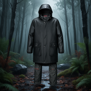 Impermeable Talla 46 Sin Mangas Disponible en Negro/Carbón - Product Image 3