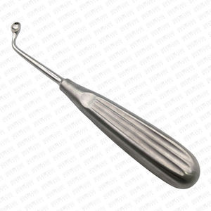 ที่ขูดกระดูกสแตนเลสเครื่องมือหดเนื้อเยื่อสำหรับการผ่าตัดด้วยมือขนาด170มม. ใช้ซ้ำได้ออกแบบมาให้ใช้ซ้ำได้ด้วยอุณหภูมิสูงฆ่าเชื้อ - Product Image 3