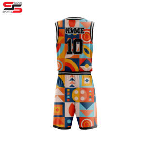 100% Polyester meilleure qualité basket-ball uniforme vêtements de sport nouveau Design prix de gros uniforme de basket-ball - Product Image 2