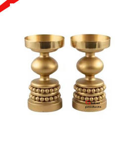 Candelabro de Acero Inoxidable con Acabado Plateado de Alta Calidad para Bodas, Hoteles, Restaurantes y Bares - Product Image 2