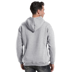 เสื้อมีฮู้ดสำหรับผู้ชายและผู้หญิงเสื้อมีฮู้ดผ้าคอตตอนผสมทรงหลวมเปิดไหล่ขนาดพิเศษขนาด380ก. - Product Image 6