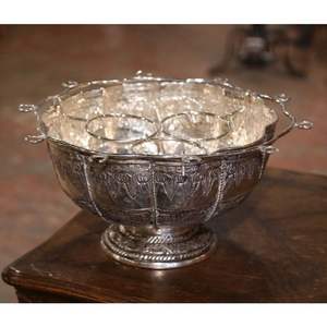 Seau à glace en aluminium pour bois de cerf et champagne pour bar et fête Accessoires décoratifs Fournitures de fournisseur indien - Product Image 2