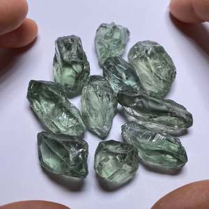 Cristal de Prasiolite Naturel en vrac du Brésil - Product Image 1