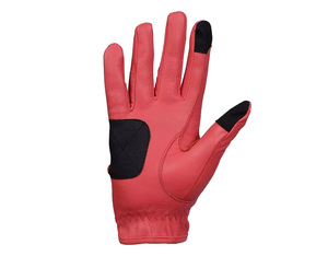 Vente en gros de gants d'équitation personnalisés de haute qualité pour hommes gants équestres en cuir PU souple à la mode avec poignées pour l'hiver - Product Image 2