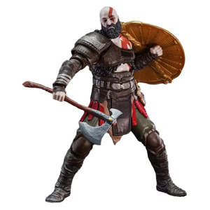 Figurine PVC Kratos God of War Ragnarok, jouet de dessin animé de bonne qualité pour collectionner, décorer, enfants, en boîte - Product Image 5