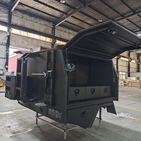Plateau et auvent amovibles pour pick-up double cabine Hilux/Ford Ranger