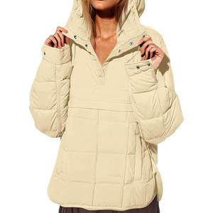 Chaqueta acolchada metálica de poliéster 100% de talla grande para hombre, Abrigo acolchado con burbujas de relleno grueso a prueba de viento para invierno personalizado - Product Image 1