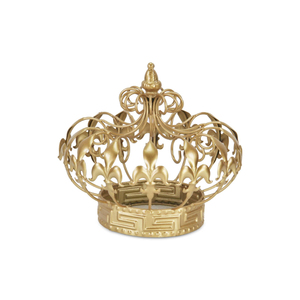 Couronne décorative en métal inspirée de l'ancien fer cuivré, idéale pour la maison, les fêtes, les festivals, la ferme, la table de Noël - Product Image 4