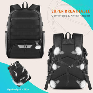 Mochila Deportiva para Baloncesto, Fútbol, Voleibol, Gimnasio, con Compartimento para Zapatos y Balón - Product Image 5