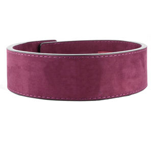 Cinturón de cuero de gamuza de 4 \ "para entrenamiento de gimnasio con logotipo personalizado, cinturón con hebilla de palanca de 10mm de espesor para levantamiento de pesas - Product Image 5