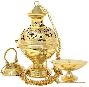 Quemador de Incienso Moderno de Aluminio Fundido, Diseño Mubkhar, Accesorios de Fragancia para el Hogar y el Vestíbulo del Hotel, de la India - Product Image 5