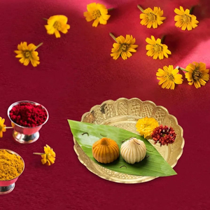 Cuenco para servir de latón tradicional de alta resistencia, ecológico, hecho a mano, acabado étnico para lujosas presentaciones de comida, eventos religiosos - Product Image 4