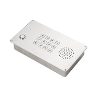 Teléfono de Emergencia Manos Libres |   Intercomunicador IP SIP de Acero Inoxidable |   Caja de Llamada de Emergencia SOS Impermeable para Ascensores, para Seguridad Pública