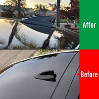 Garniture d'antenne de toit en aileron de requin pour Acura Integra Type S A-Spec DE5 DE4 2023-2025 couverture d'antenne de toit en Fiber de carbone véritable extérieur